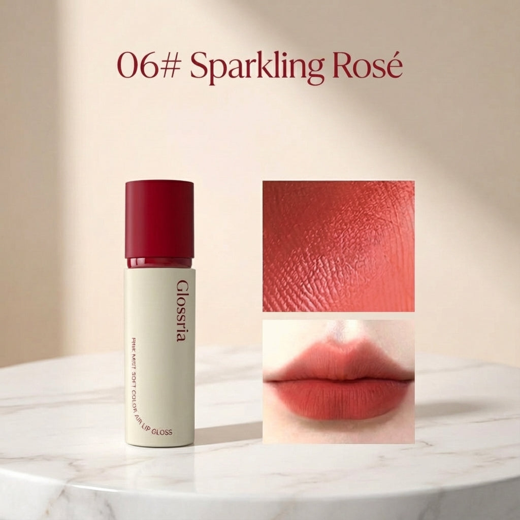 Glossria – Airy Matte Velvet Lip Ink | Lightweight and Non-Drying