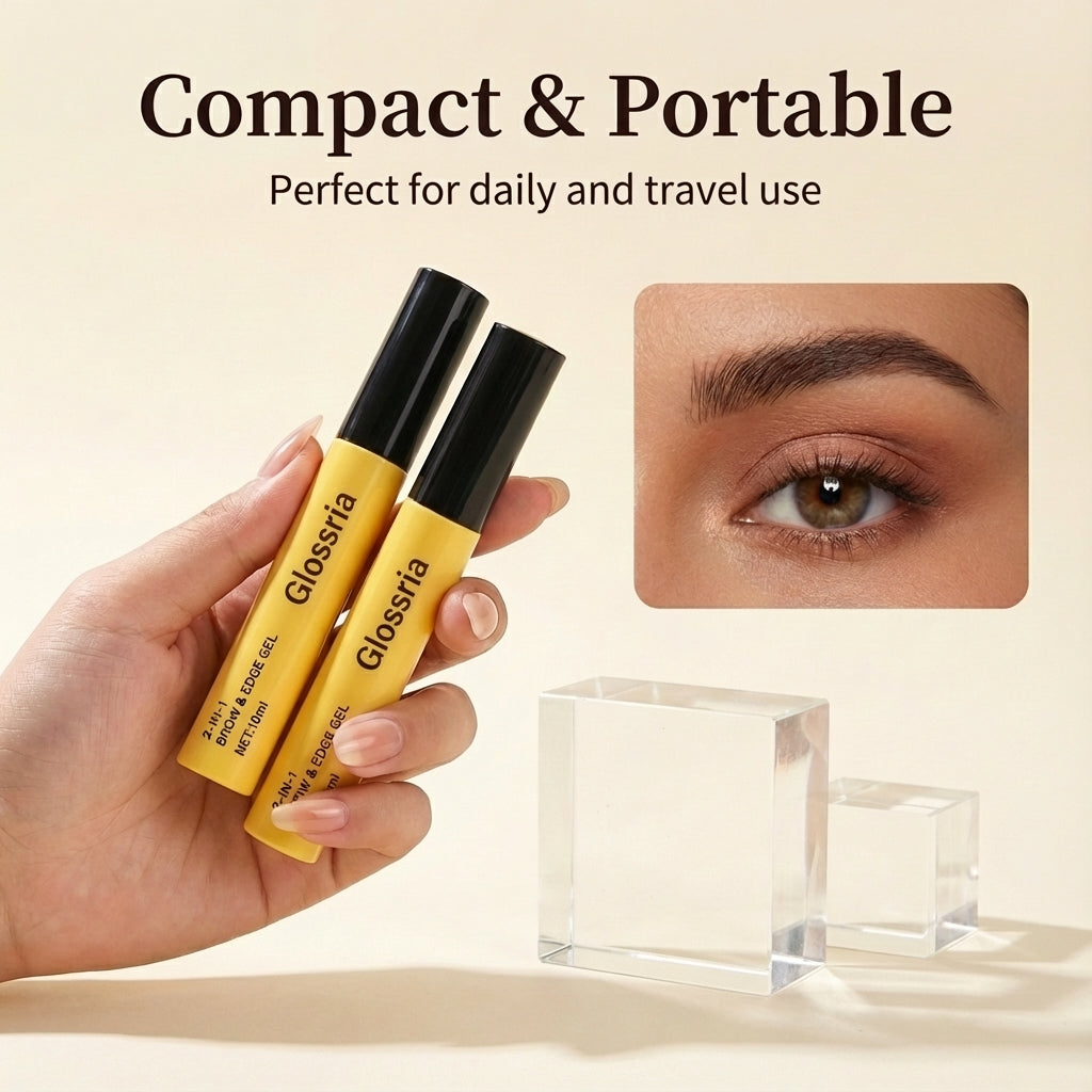 2-in-1 Brow Styling Gel | Long-Lasting Hold | Waterproof & Smudge-Resistant