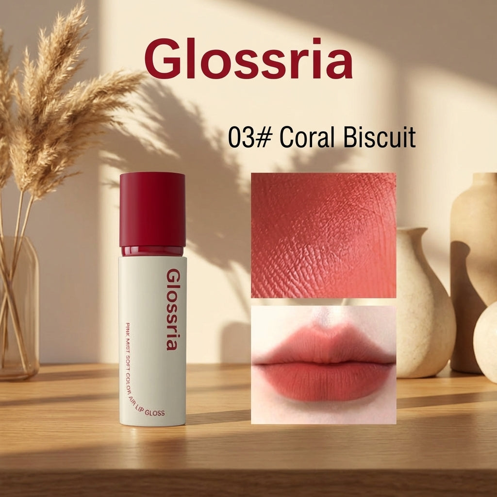 Glossria – Airy Matte Velvet Lip Ink | Lightweight and Non-Drying