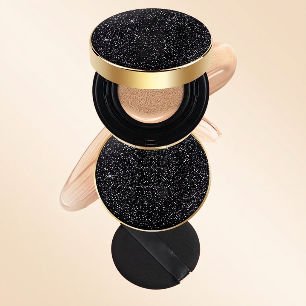 Soft-Matte Cushion Foundation – Lightweight, Natural Finish, Buildable Coverage