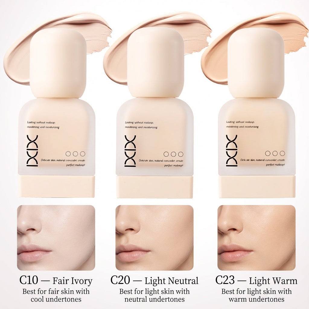 Soft-Matte Liquid Foundation – Lightweight, Natural Finish, Buildable Coverage