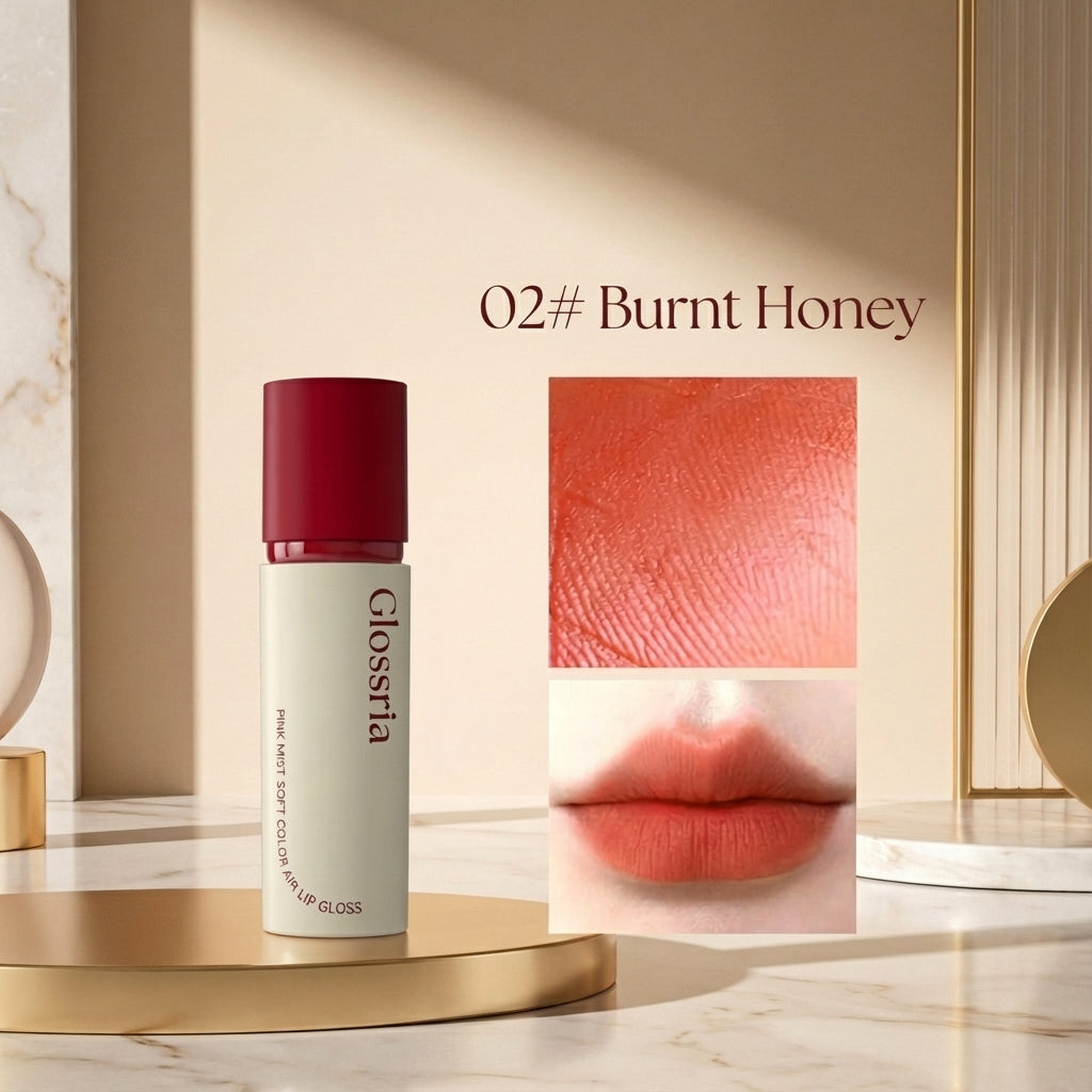 Glossria – Airy Matte Velvet Lip Ink | Lightweight and Non-Drying