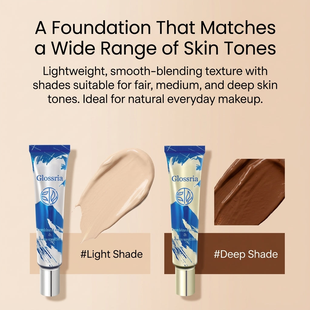 Soft-Matte Adjustable Foundation – Lightweight, Buildable, Hydrating Formula