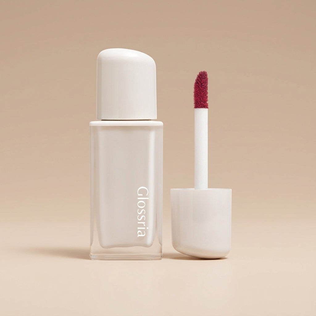 Glossria Mirror-Gloss Lip Tint – Hydrating Crystal Shine, Long-Lasting & Non-Sticky