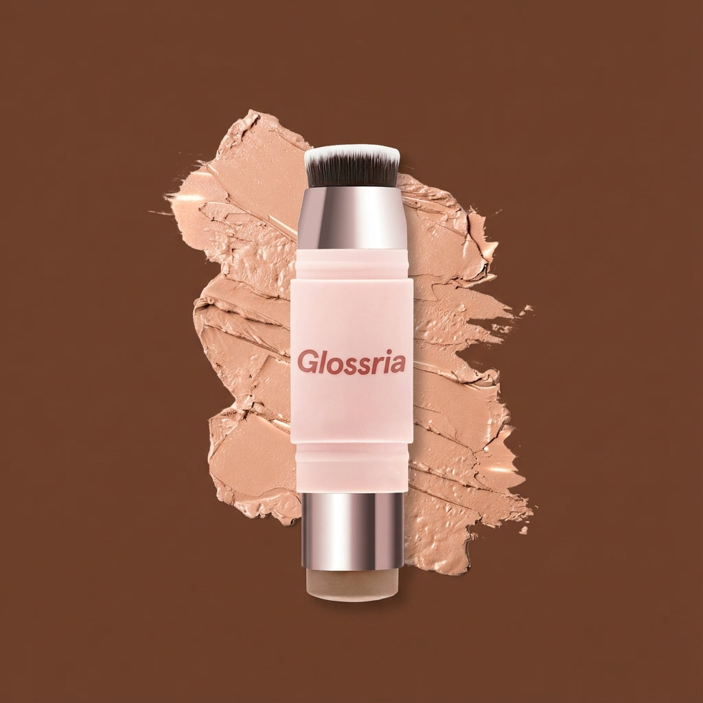 Glossria Double-Ended Concealer Stick – Soft-Matte, Natural Finish, Buildable Coverage