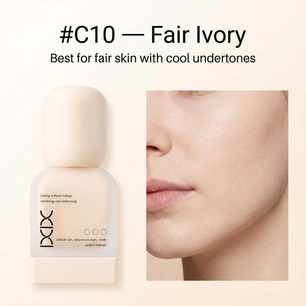 Soft-Matte Liquid Foundation – Lightweight, Natural Finish, Buildable Coverage