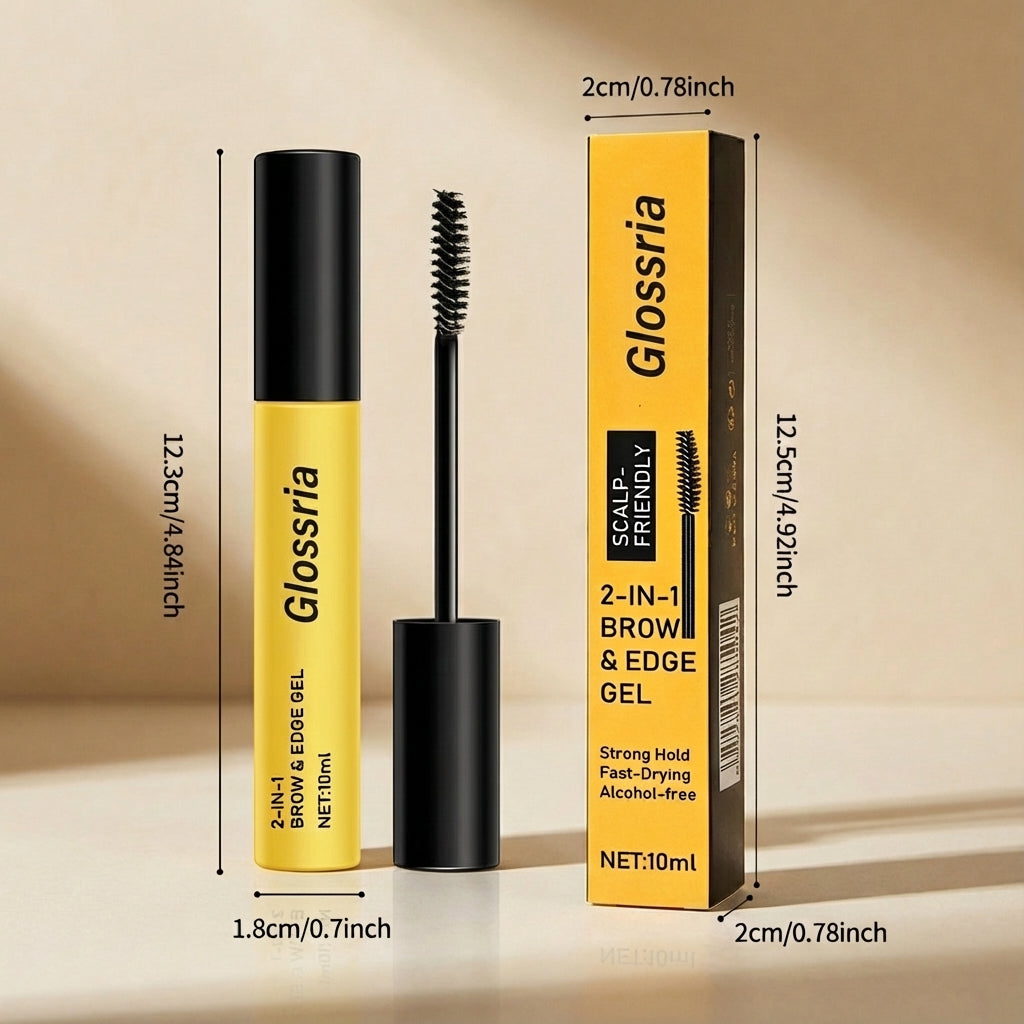 2-in-1 Brow Styling Gel | Long-Lasting Hold | Waterproof & Smudge-Resistant