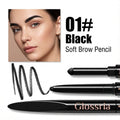 Glossria Dual-Ended Brow Pencil — Waterproof, Sweat-Resistant, Long-Lasting Define & Fill Brow Tool
