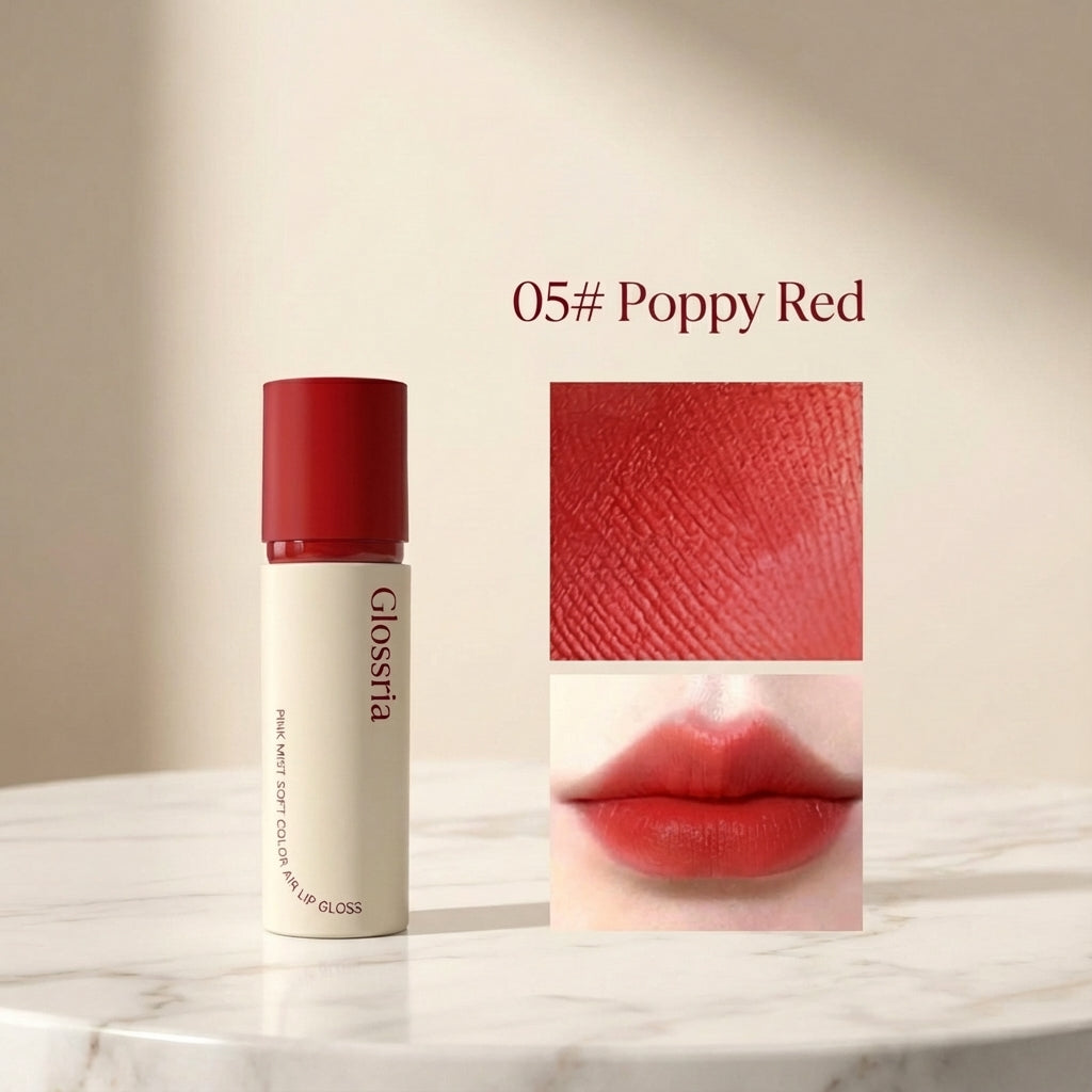 Glossria – Airy Matte Velvet Lip Ink | Lightweight and Non-Drying