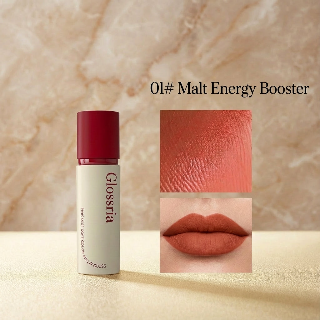 Glossria – Airy Matte Velvet Lip Ink | Lightweight and Non-Drying