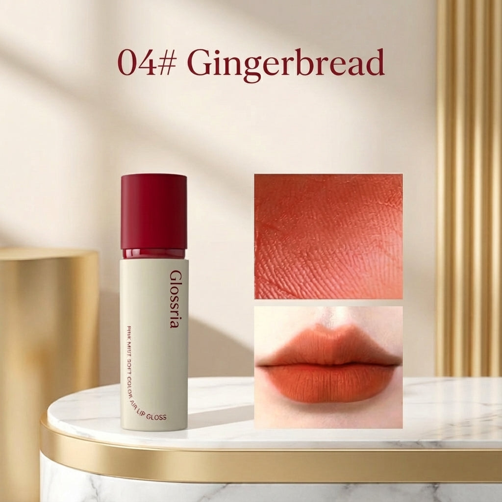 Glossria – Airy Matte Velvet Lip Ink | Lightweight and Non-Drying
